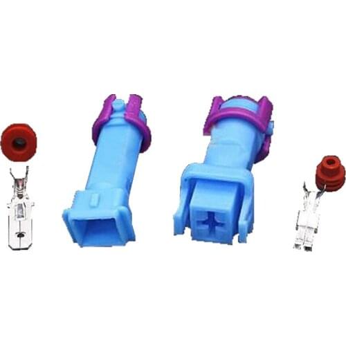 10 Sets 1 Pin Air Conditioning Wire Plug Automotive Connector Connector with Terminal Plug DJ70116-6.3-11 / 21 1P