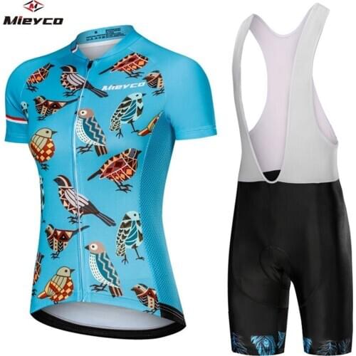 2020 Mieyco Cycling Jersey Set Ciclismo Ropa Quick Dry 5D Gel Pad Mountain Cycling Clothing Bib Shorts Suits Mtb Bike Wear Shirt