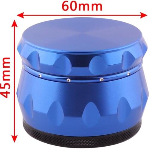 4-layers Pollen Sieve Herbal Tobacco Grinder Smoke Grinder Home Gadget Manual Grinder Tobacco Crusher Machine Smoking Accessoies
