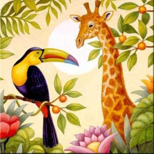 5D Diamond Embroidery Anmial bird Cross Stitch DIY Diamond Painting Fruits Diamond Mosaic rhinestones Home Decor love gift