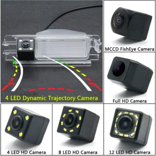 Car CCD LED Reverse Backup Parking Reversing Rear View Camera For 2013 Renault Dacia Duster Sandero Car LCD Monitor Wireless