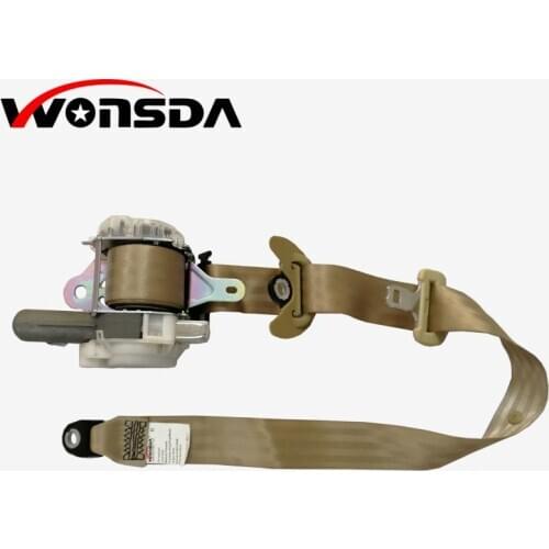 Car Safety Belt Assembly fit for TOYOTA Crown Adjustable Safety Strap 3 Points Front Seat Belts