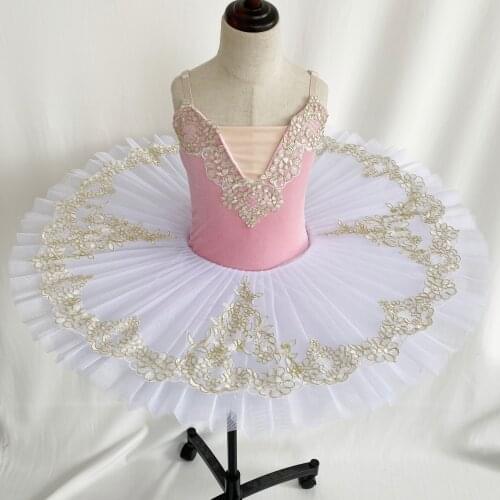 Pink Blue White Ballerina Dress Professional Ballet Tutu Child Kids Girls Adult Swan Lake Costumes Ballet Dress Woman