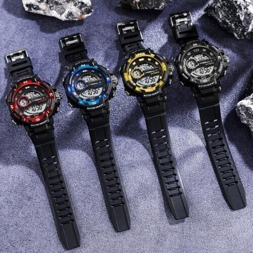 Sport Military Watch For Men Digital Wristwatch Running Clock G Waterproof Shock SYNOKE Luxury Male Watches Relogio Reloj 2020