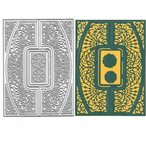 Geometric Frame Die Metal Cutting Dies Stencil For Creative Cardmaking Paper Craft DIY Mold Embossing Floder Stamps And Dies