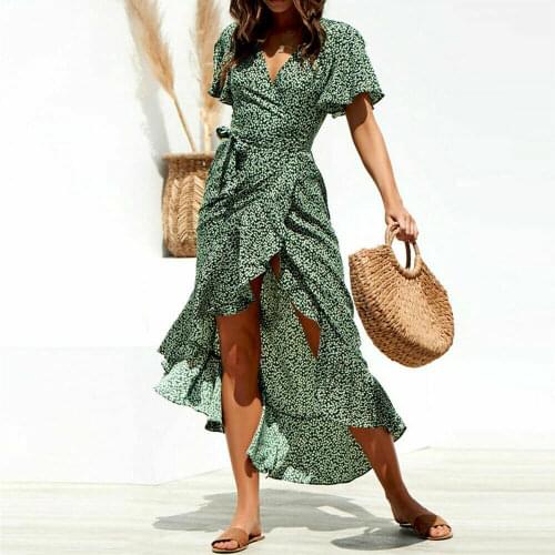 Hirigin Summer Wrap Dresses