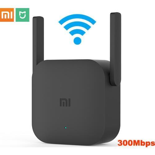Original Xiaomi WiFi Amplifier Pro 300Mbps WiFi Repeater Mijia Wifi Signal 2.4G Extender Roteador 2 Mi Wireless Router mi router
