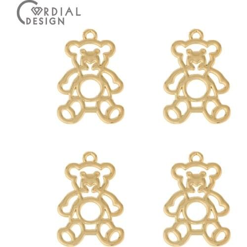 Cordial Design 100Pcs 16*24MM Jewelry Accessories/DIY Charms/Earrings Making/Pendant For Earrings/Jewelry Findings & Components