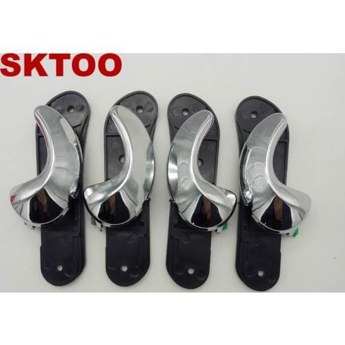 SKTOO for Lifan 320 car door handle inner door handle electroplating door handle four door handles