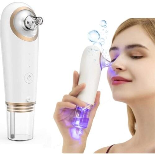 Blackhead Remover Electric Facial Cleaning Vacuum Shrunken Pores Moisturizing Skin Care Peeler for Household Bubbles Cleaner