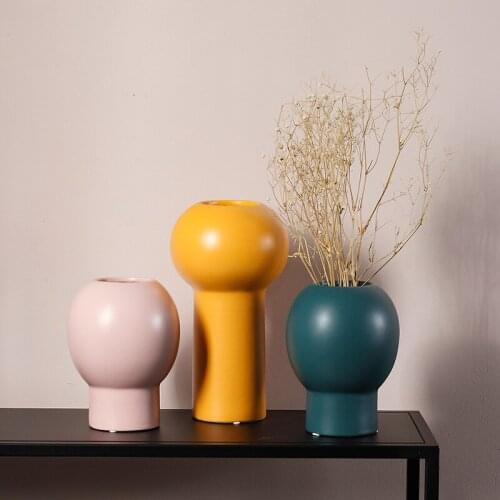 ZHANJI Scandinavian Flower Vases
