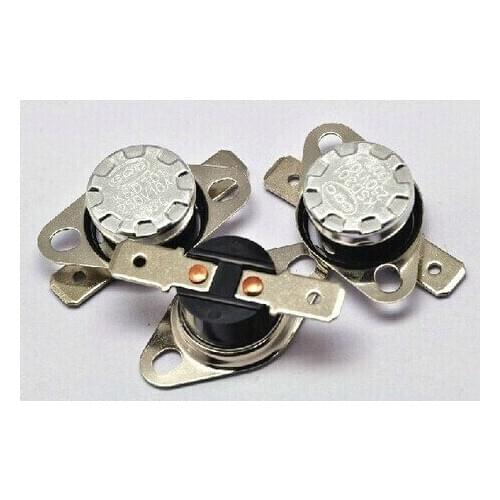 10Pcs KSD301 AC 250V 10A 0C-92C 5/10/15/40/50/60/85CDegree NC Normal Closed Temperature Control Switch Thermal Thermostat Sensor