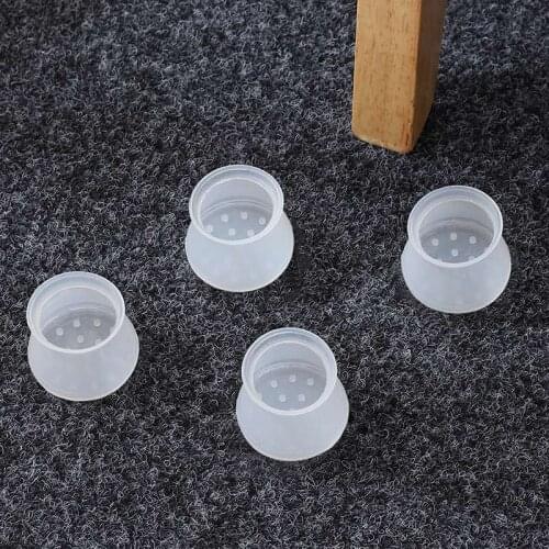 4/8/16/Pcs/ Table Chair Leg Mat Silicone Non-Slip Table Chair Leg Caps Foot Protection Bottom Cover Pads Wood Floor Protectors