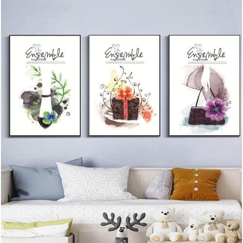 Abstract Landscape Nordic Home Decor Posters Canvas Prints Simple Style Painting Wall Art Pictures For Room Unframed