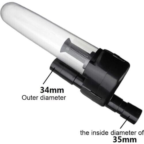 35mm Dust Interceptor Vacuum Bag Cyclonic Separator Collector Dust Outer Filter MOLF