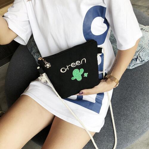 Designer women shoulder bags Canvas female casual Square bag Women messenger bags small crossbody Girl mini bags