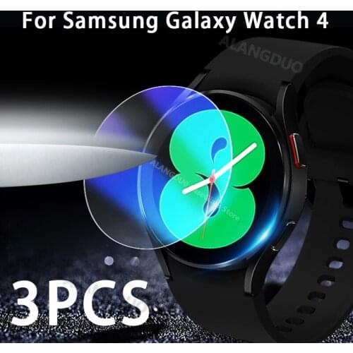 For Samsung Galaxy Watch 4 40mm 44mm Watch4 Classic 42mm 46mm Tempered Glass For samsung watch 4 3 41 45mm Screen Protector