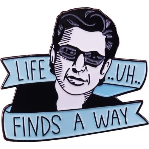 Words of wisdom life enamel pin fantastic collection