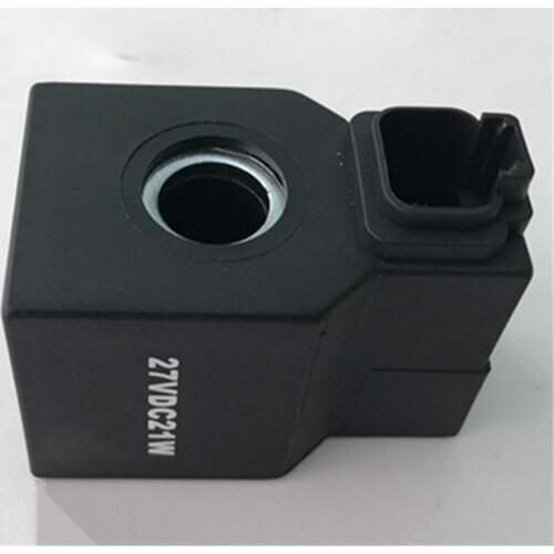 HYUNDAI excavator R210/215/225/275/305/335-7-9 Pilot safety locking solenoid valve coil