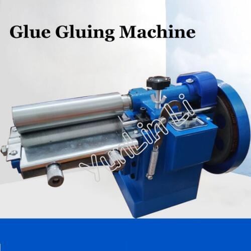 Strong Power Glue Gluing Machine 160mm Yellow Plastic Gasoline Glue Roller Shoe Gluing Machine