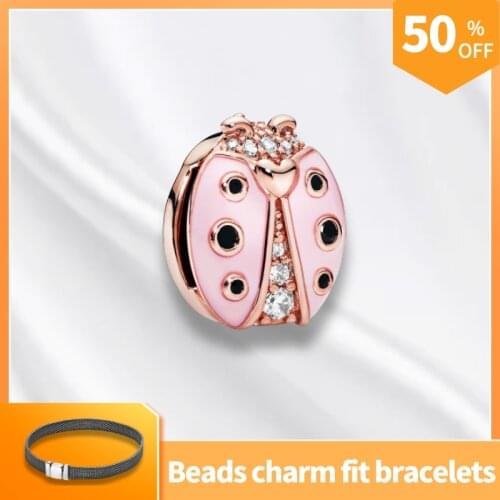 925 Sterling Silver Fit PANDORA Original Beads Clip Bracelets DIY Charms Jewelry Collections For Women