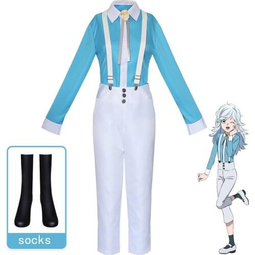 2021 New Anime Kemono Jihen Akira Quadratic Element Cosplay Costume Role Performance clothes Halloween Carnival Suit Outfit