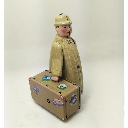 Antique Style Tin toys Robots wind up toys for children home decor metal craft MS472 traveller