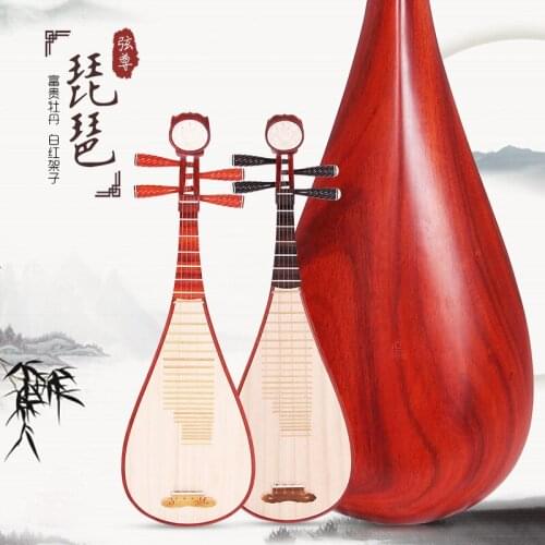 Pipa Musical Instrument Redwood Rosewood Pipa Musical Instrument Beginners Performance-level