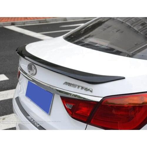 Applicable To Modern For Mistra Spoiler ABS / Carbon Fiber Body Trunk Trunk Fender Decoration Car Styling 2014-19
