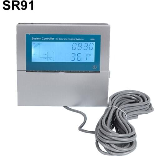 SR91Solar Hot Water Controller Temperature Measuring Suitable power of HK (backup heating)