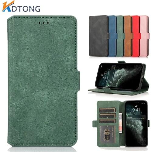 Luxury Fashion Retro Flip Leather Case For Nokia 7.2 6.7 4.2 3.2 2.2 With Card Slot Bracket Shockproof Phone Cover Coque Capa