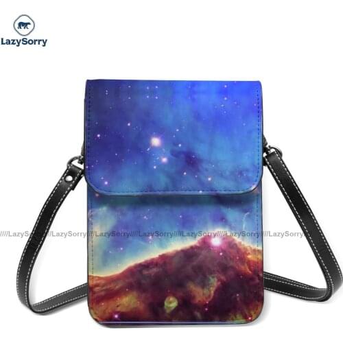 Solar Shoulder Bag Streetwear Leather Mobile Phone Bag Student Bulk Funny Bags