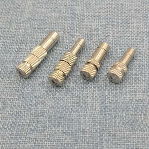 Low pressure quick connecting Mist nozzle.plug in atomizing nozzle low pressure Landscape Ultra fine mist sprinkler garden