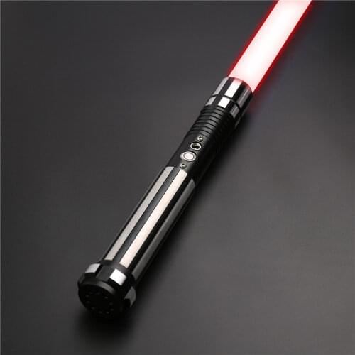 TXQ RGB Lightsaber juguetes para Blaster Metal Hilt 12 Colors 6 Set Soundfonts Toys Juguetes Cosplay Gift Laser Light Saber