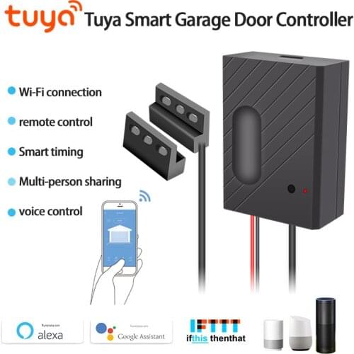Universal Tuya WiFi Switch Smart Garage Door Opener Controller Work With Alexa Google Home Via Smart Life/Digoo Life APP Control