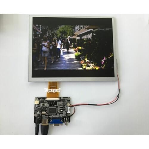 Yqwsyxl HDMI+VGA+AV LCD Control drive board 10.4" LCD Display Screen for Innolux LSA40AT9001 800x600 LCD Screen