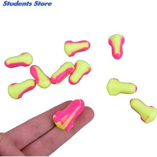 10 Pairs Soft Anti-Noise Ear Plug Waterproof Swimming Silicone Swim Earplugs For Adult Children Swimmers Diving 2020 new