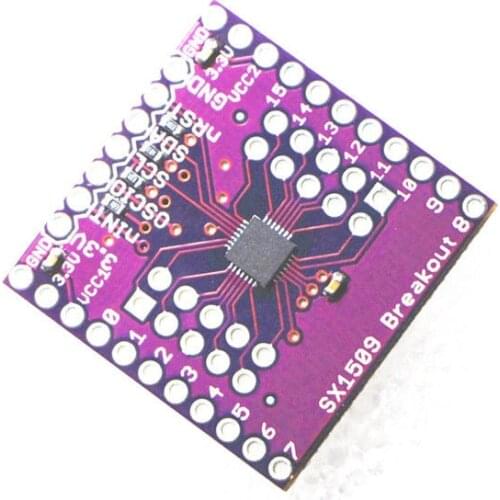 SX1509 16 channel I/O output module and keyboard GPIO voltage level LED driver