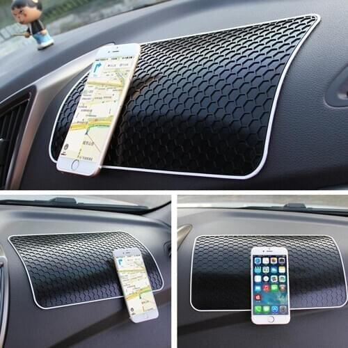 28x17CM Car Dashboard Sticky Anti-Slip PVC Mat Non-Slip Sticky Pad For Phone Sunglasses Holder Car Styling Interior Accessories