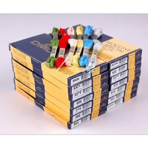 80 Pcs DMC Floss Embroidery Cross Stitch Floss Thread--Choose Any Colors And Quantity