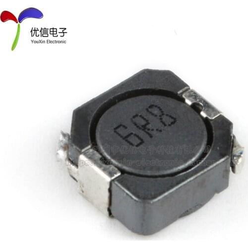 Free Shipping For All 5PCS CDRH105R SMD Power Inductor 2.2 4.7 6.8 10 150 68 4R7 3R3 6R8 100UH 221 101 1.5 330 820 1 2.2MH