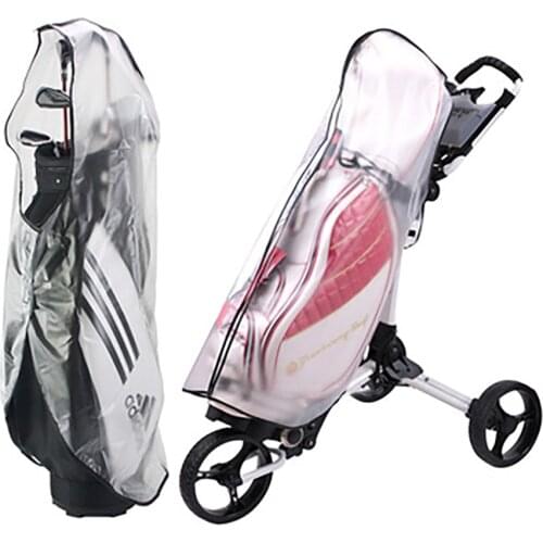 Golf Bag Rain Cover PVC Waterproof Golf Bag Cover Rain Cover Set Outdoor Cover Dust Club Protective Golf Durable Accessories