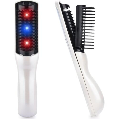 US Stock Electric Infrared Laser Hair Growth Comb Hair Care Styling Hair Loss Growth Treatment Infrared Device Massager Brush