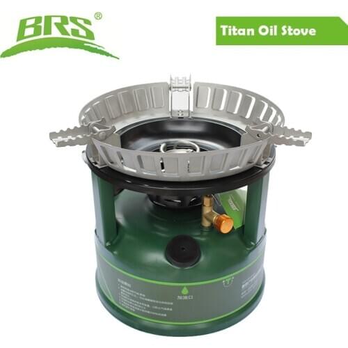 BRS Camping Oil Stove Outdoor Cooking Large Fire Cookware Oil-Burning Boiler for Outdoor Picnic Camping Equipment Oil Burner