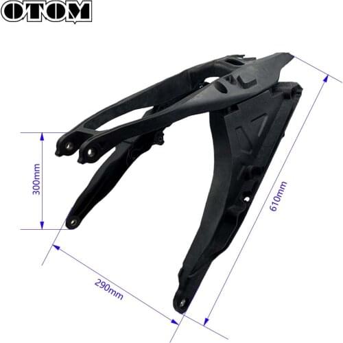OTOM Dirt Bike Subframe Rear Seat Stay Support Tray Motorcycle Racing Plastic Tailstock For HUSQVARNA FC TC TX 125 250 300 450