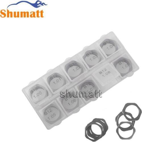 Fuel Injector Adjusting Washers Shims B11 B12 B13 B14 B16 Common Rail Parts Repair Kits for BOSCH/CUMMINS Injectors 600 PCS/Set