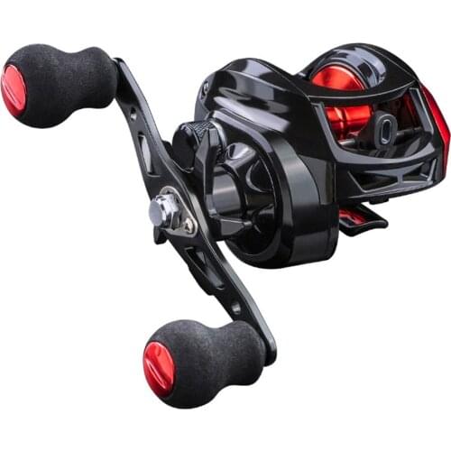 8KG Max Drag Fishing Reel 7.2:1 Bait Casting Reel Line Spool Saltwater Aluminium Freshwater Area 18 Bearings Fishing Accessories