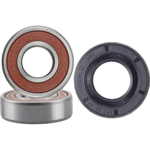 Washing Machine Parts oil seal and bearing 6203 6204 SPZ25 47 11/12.5