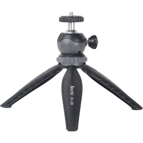 XS-20 Mini Tripod Lightweight Desktop with Detachable Ball head for Camera