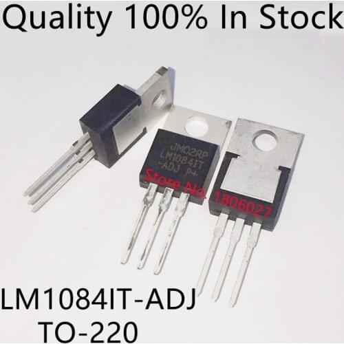 10pcs/lot Regulator LM1084IT-ADJ adjustable TO-220